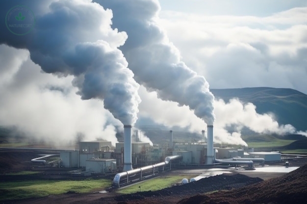 Hình ảnh khí thải ở các khu công nghiệp - khí nhà kính