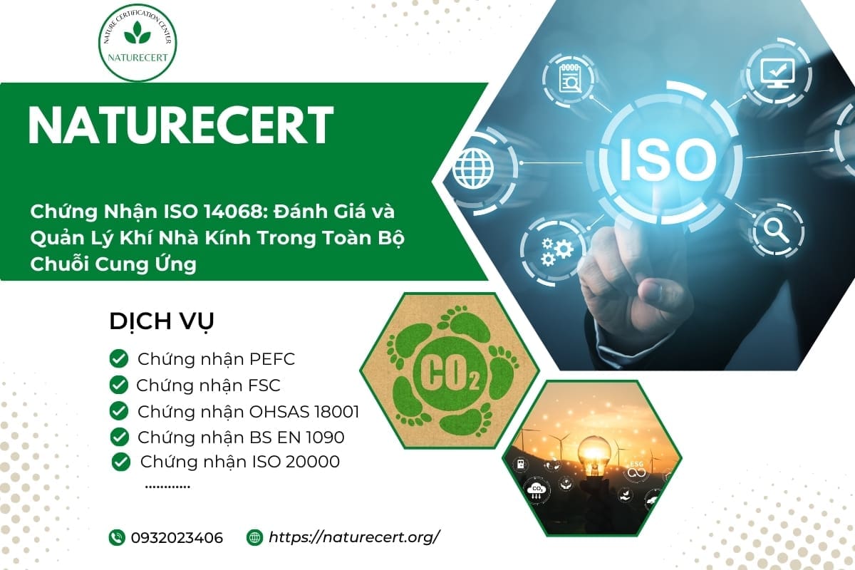 Chứng Nhận ISO 14068: Đánh Giá và Quản Lý Khí Nhà Kính Trong Toàn Bộ Chuỗi Cung Ứng