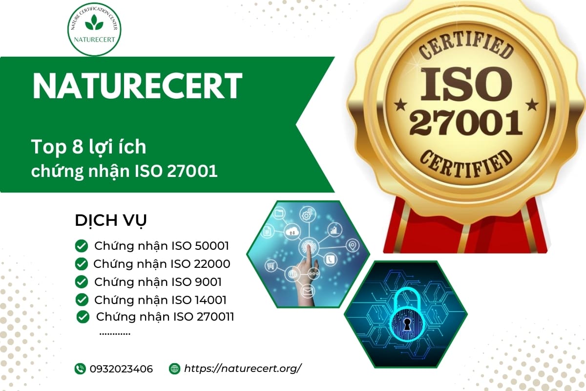 Top 8 lợi ích của chứng nhận ISO 27001