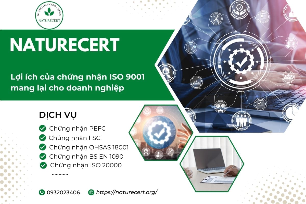 Lợi ích của chứng nhận ISO 9001
