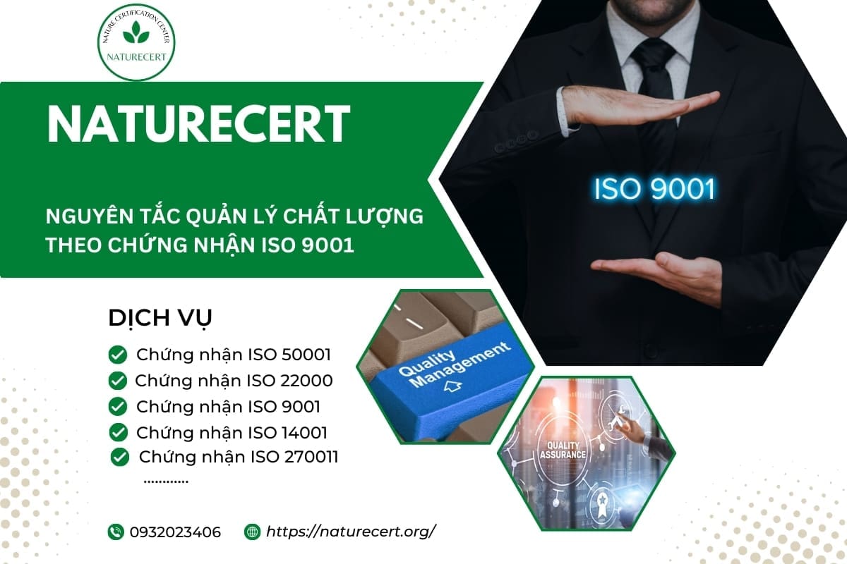 Top 7 nguyên tắc quản lý chất lượng theo chứng nhận ISO 9001