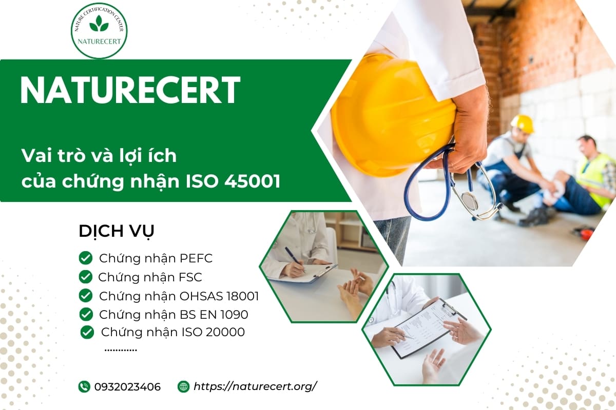 Vai trò và lợi ích của chứng nhận ISO 45001