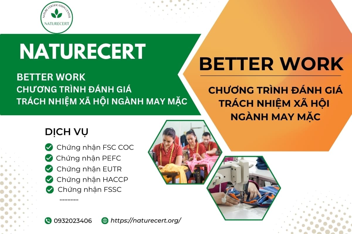 Better Work - Chương trình đánh giá trách nhiệm xã hội ngành may mặc