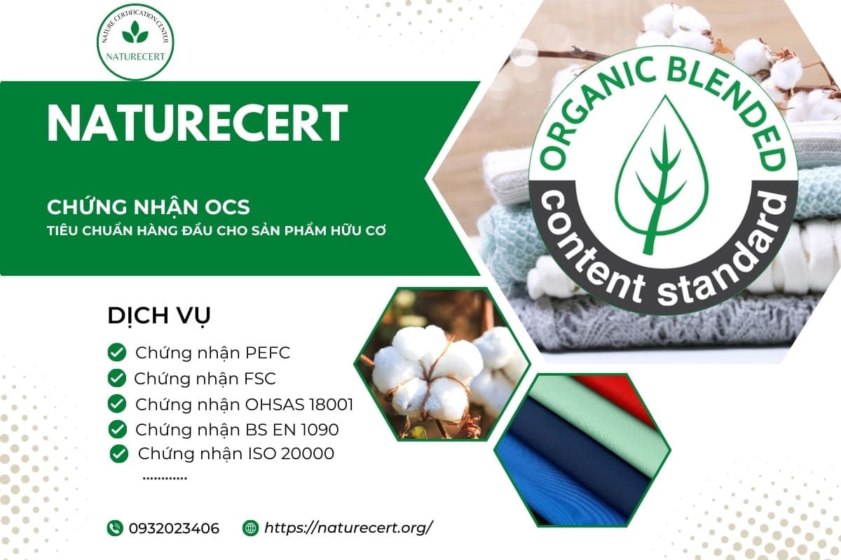 Chứng nhận OCS: Tiêu chuẩn hàng đầu cho sản phẩm hữu cơ