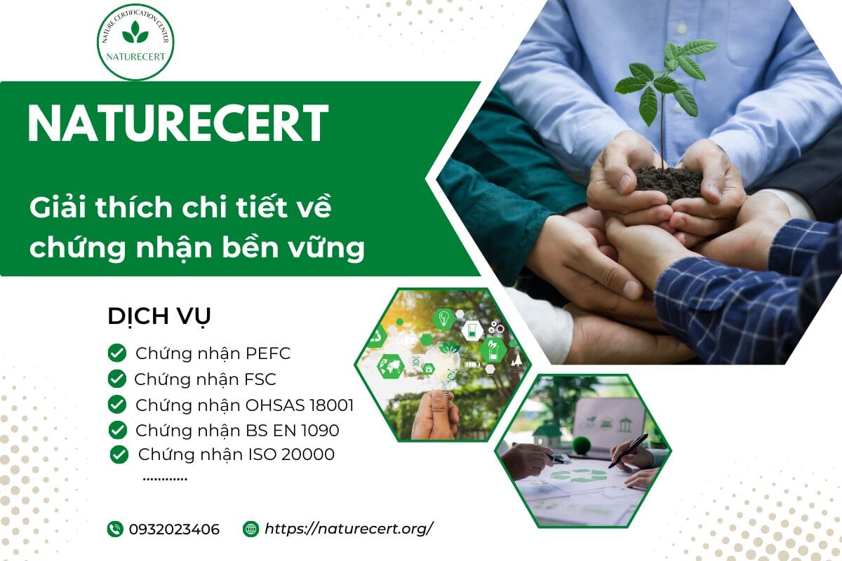 Giải thích chi tiết về chứng nhận bền vững