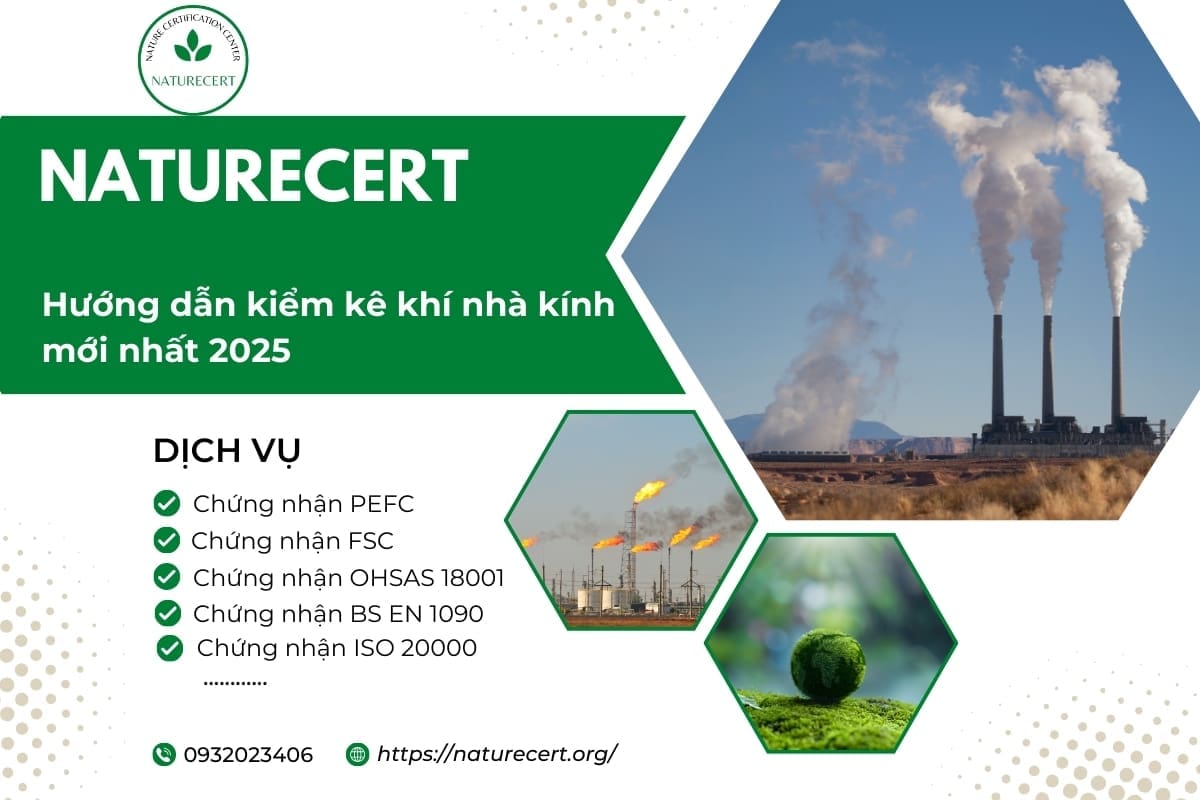 Hướng dẫn kiểm kê khí nhà kính mới nhất 2025