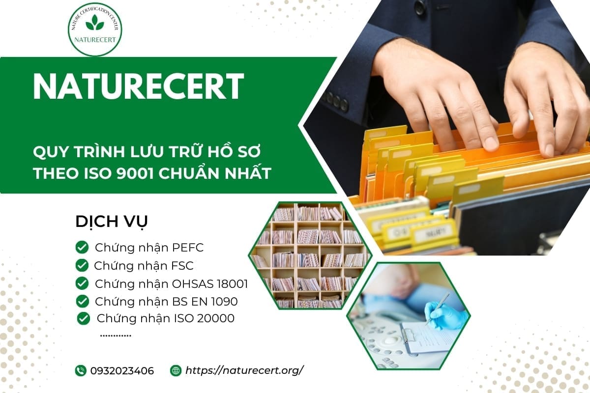 Quy trình lưu trữ hồ sơ theo ISO 9001 chuẩn nhất