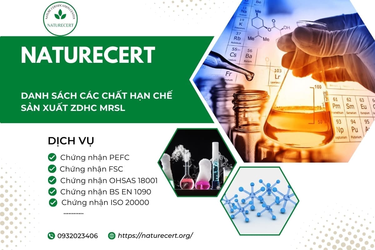 ZDHC MRSL: Danh sách các chất hạn chế sản xuất