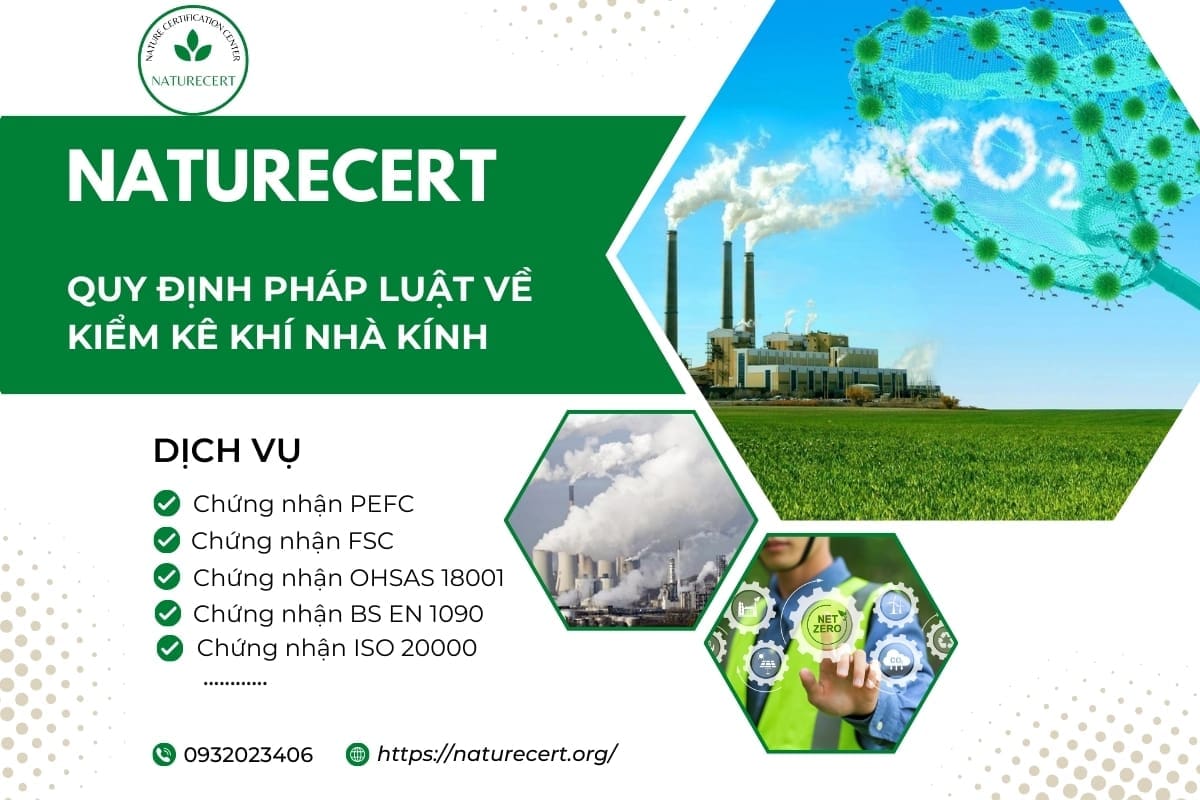 TCVN ISO 14064-1:2011 về khí nhà kính