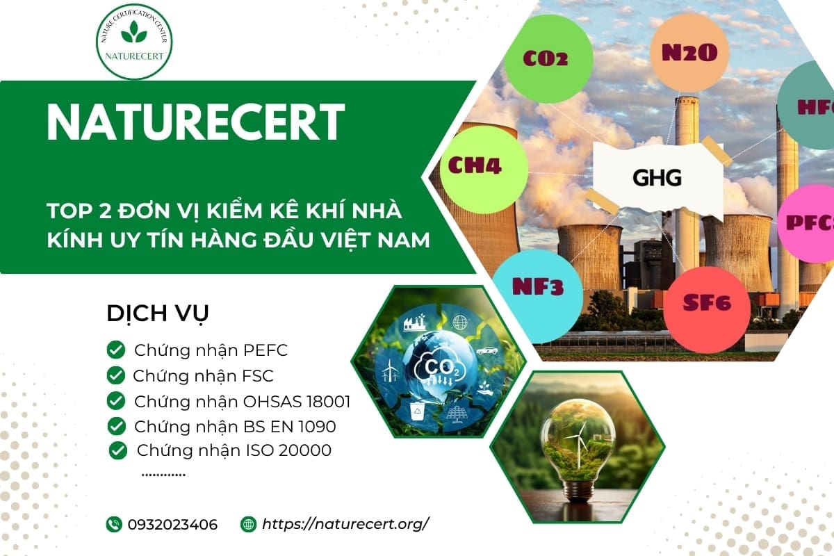 Top 2 đơn vị kiểm kê khí nhà kính uy tín hàng đầu Việt Nam