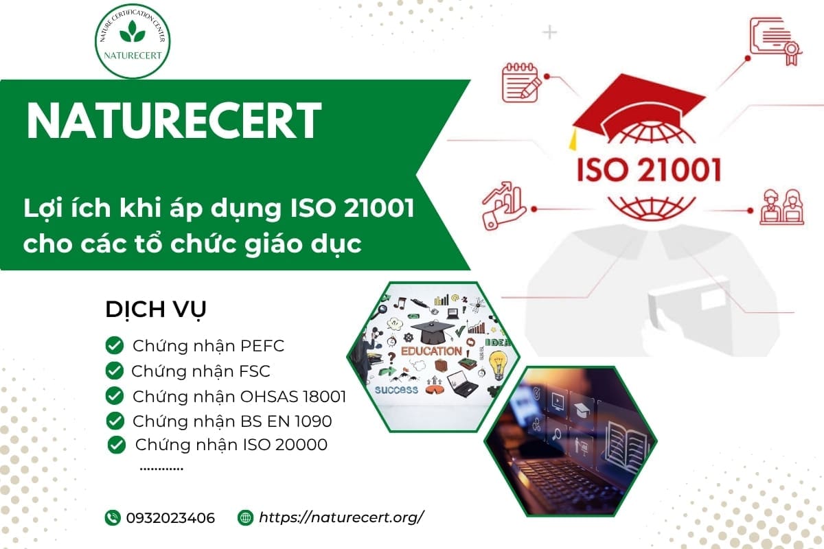 Lợi ích khi áp dụng ISO 21001 cho các tổ chức giáo dục