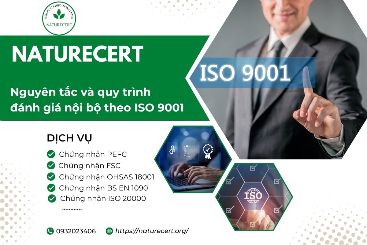 Nguyên tắc và quy trình đánh giá nội bộ theo ISO 9001