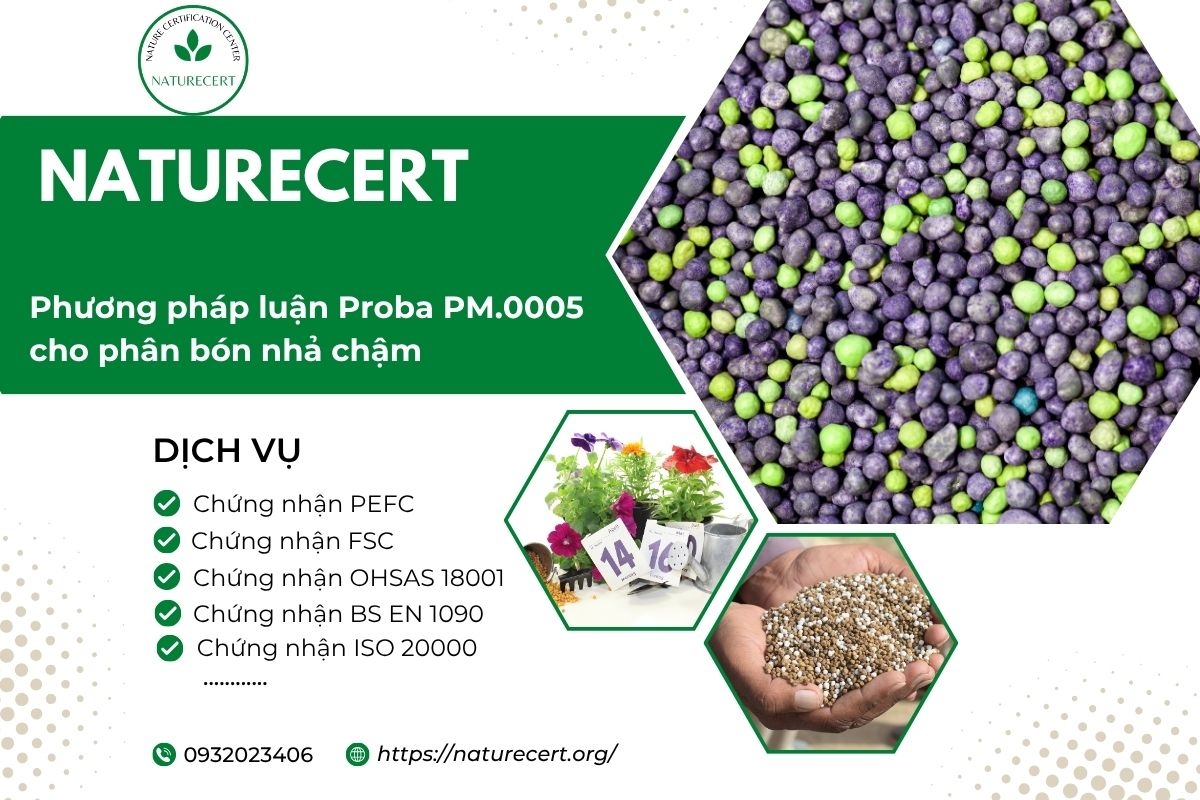 Phương pháp luận Proba PM.0005 cho phân bón nhả chậm